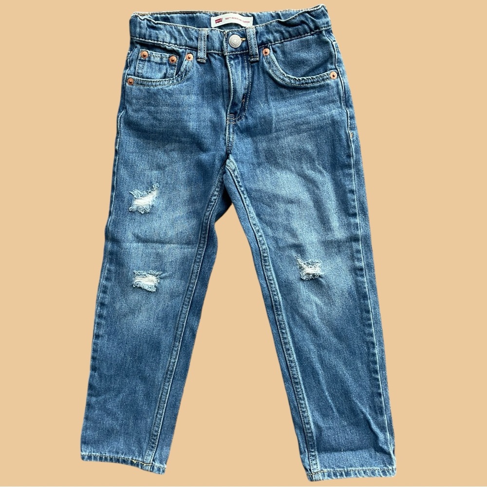 Levi’s performance 502 regular taper jeans - medium wash